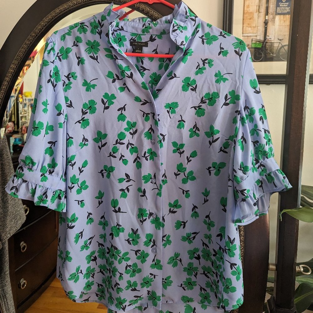 Ann Taylor Floral Top